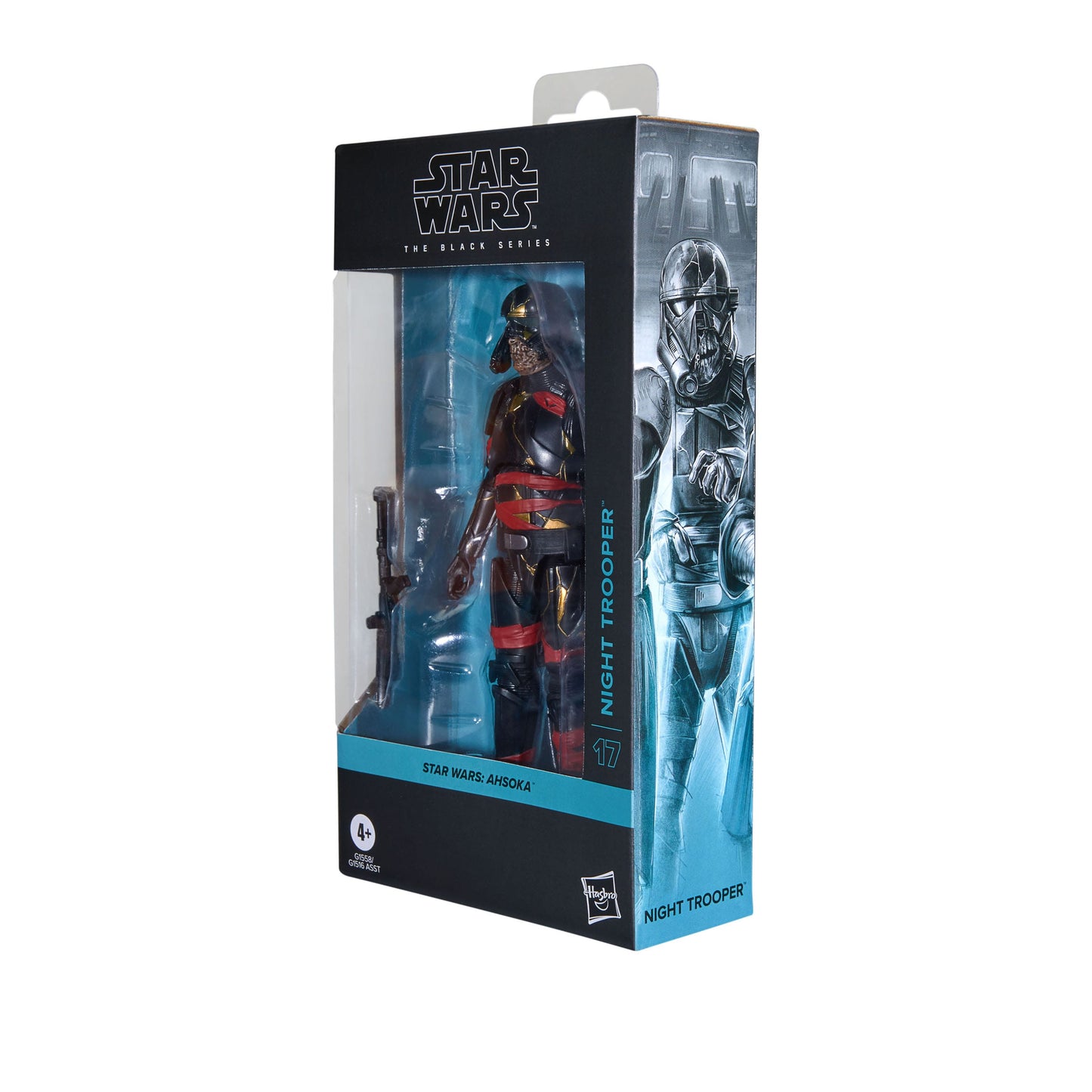 Night Trooper Star Wars: Ahsoka - Black Series Actionfigur 15 cm