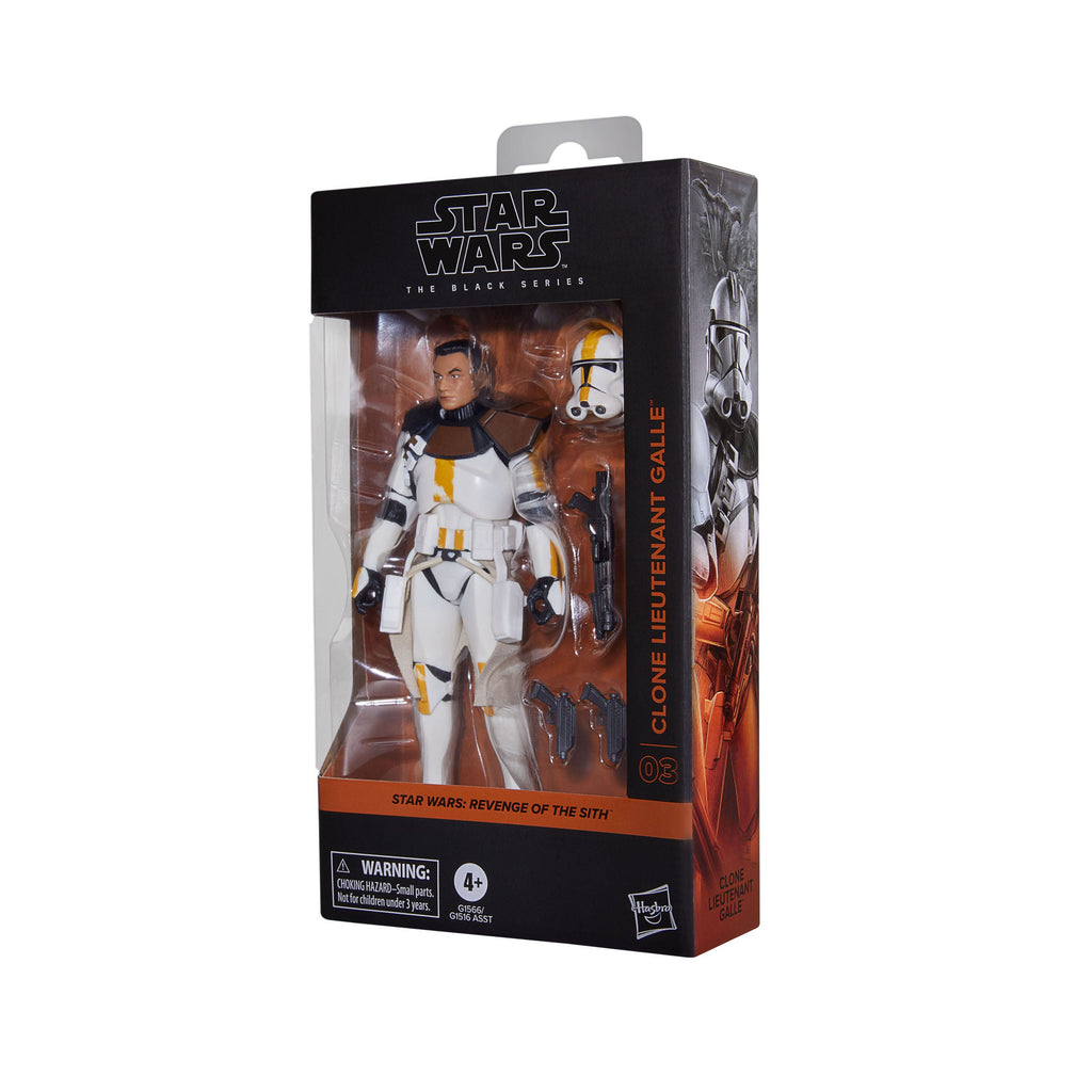 Clone Lieutenant Galle Star Wars: Episode III - Black Series action figure 15 cm