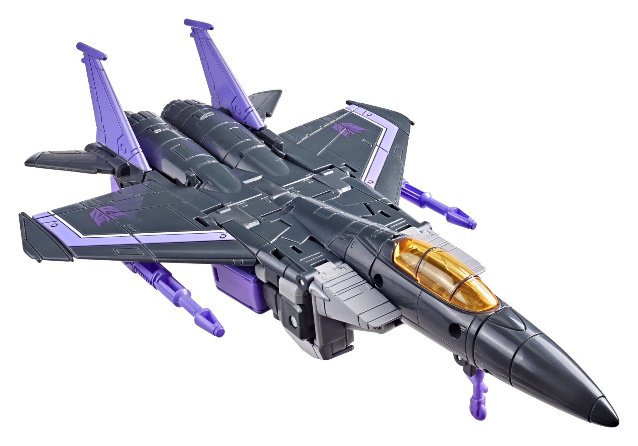 Skywarp Transformers - The Movie Studio Series Voyager Class Actionfigur 17 cm