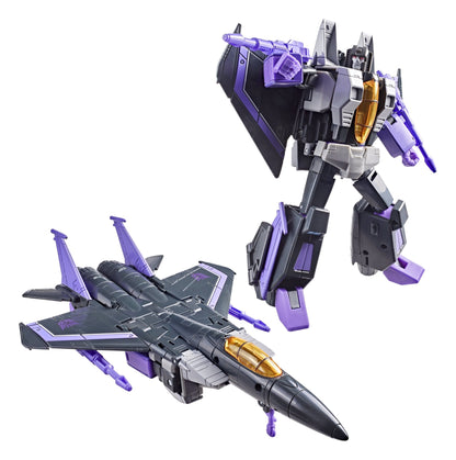Skywarp Transformers - The Movie Studio Series Voyager Class Actionfigur 17 cm