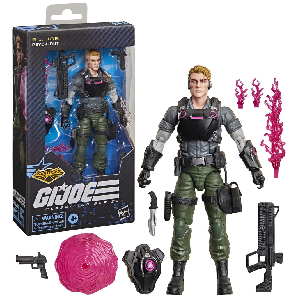 G.I. Joe Classified Series Actionfigur Night Force: Psych-Out 15 cm