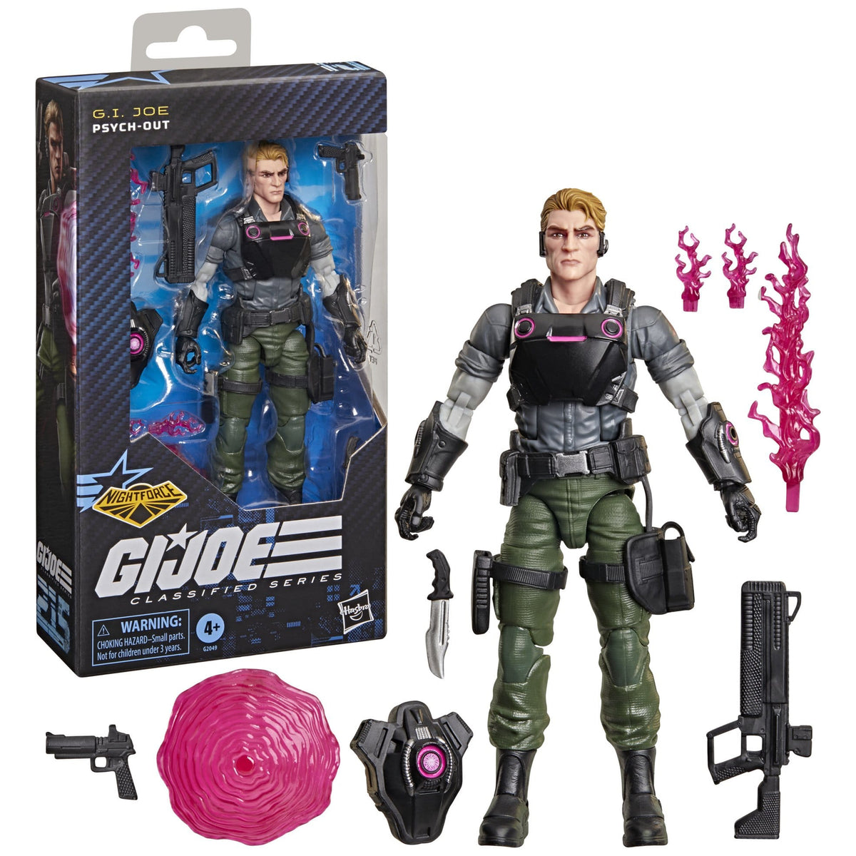 G.I. Joe Classified Series Actionfigur Night Force: Psych-Out 15 cm