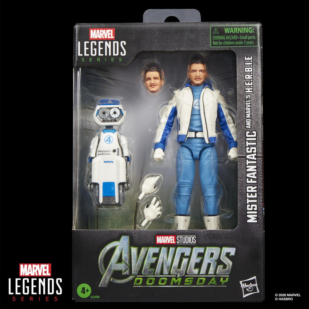 Mister Fantastic & Marvel's H.E.R.B.I.E. | Avengers - Doomsday | Marvel Legends Actionfiguren 2er-Pack 15 cm
