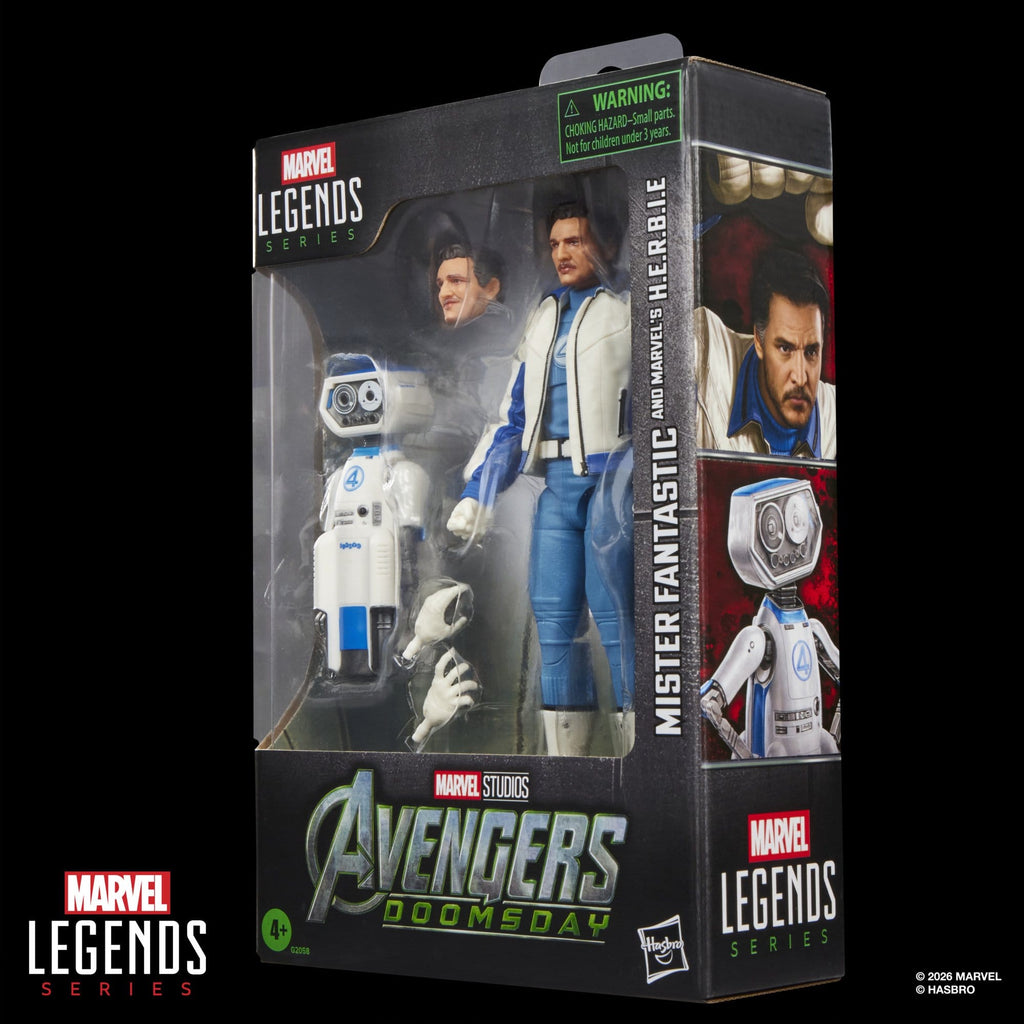 Mister Fantastic & Marvel's H.E.R.B.I.E. | Avengers - Doomsday | Marvel Legends Actionfiguren 2er-Pack 15 cm