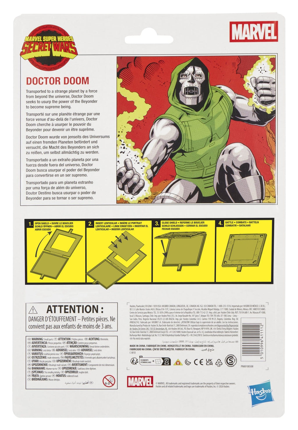 Doctor Doom | Secret Wars | Marvel Legends Actionfigur 15 cm