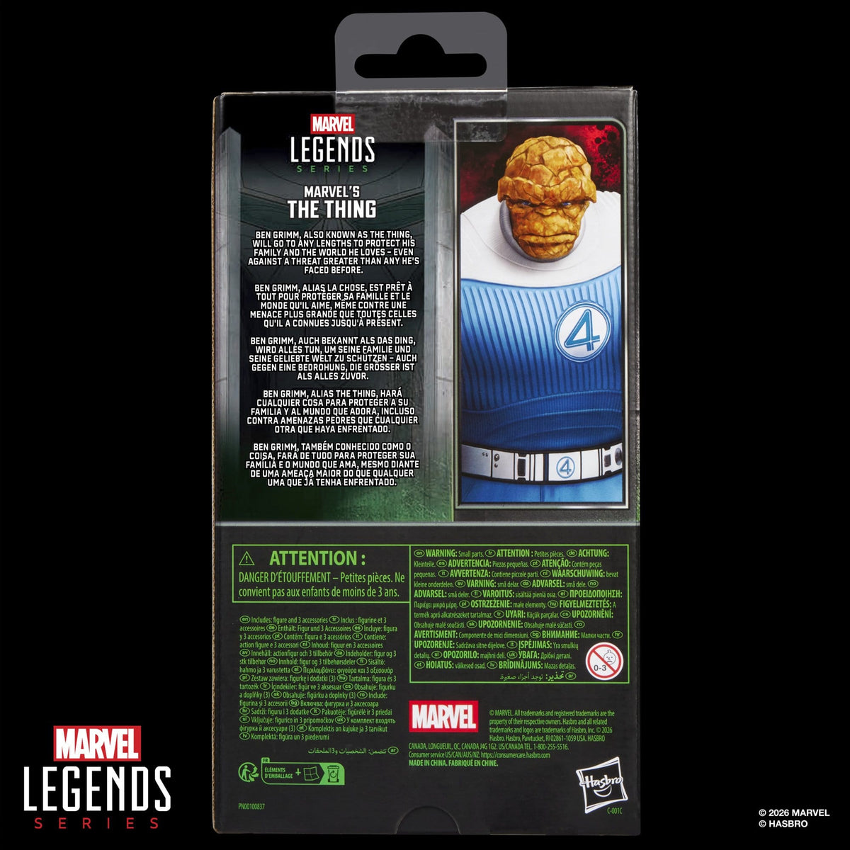 Marvel's The Thing | Avengers: Doomsday | Marvel Legends Actionfigur 15 cm