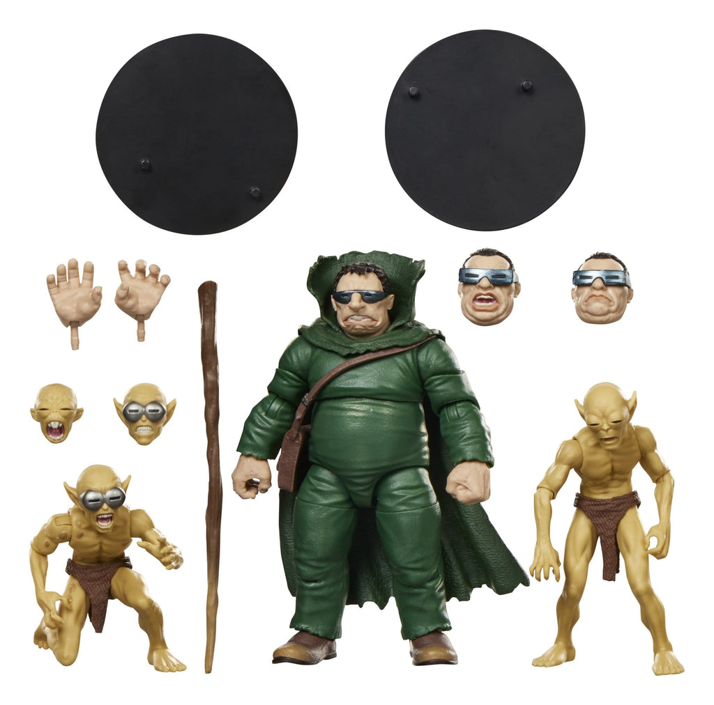 Marvel's Mole Man & Moloids | Fantastic Four | Marvel Legends Actionfiguren 3er-Pack 15 cm