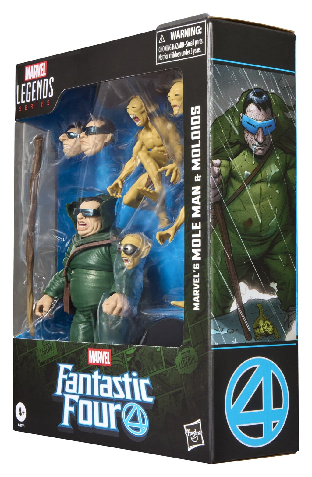 Marvel's Mole Man & Moloids | Fantastic Four | Marvel Legends Actionfiguren 3er-Pack 15 cm