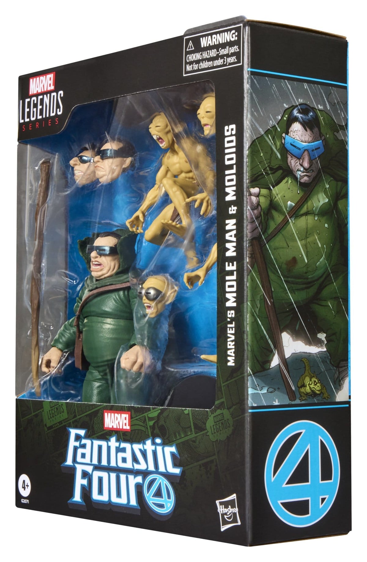 Marvel's Mole Man & Moloids | Fantastic Four | Marvel Legends Actionfiguren 3er-Pack 15 cm