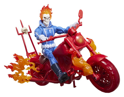 Ghost Rider Marvel Legends Actionfigur Johnny Blaze with Motorcycle 15 cm