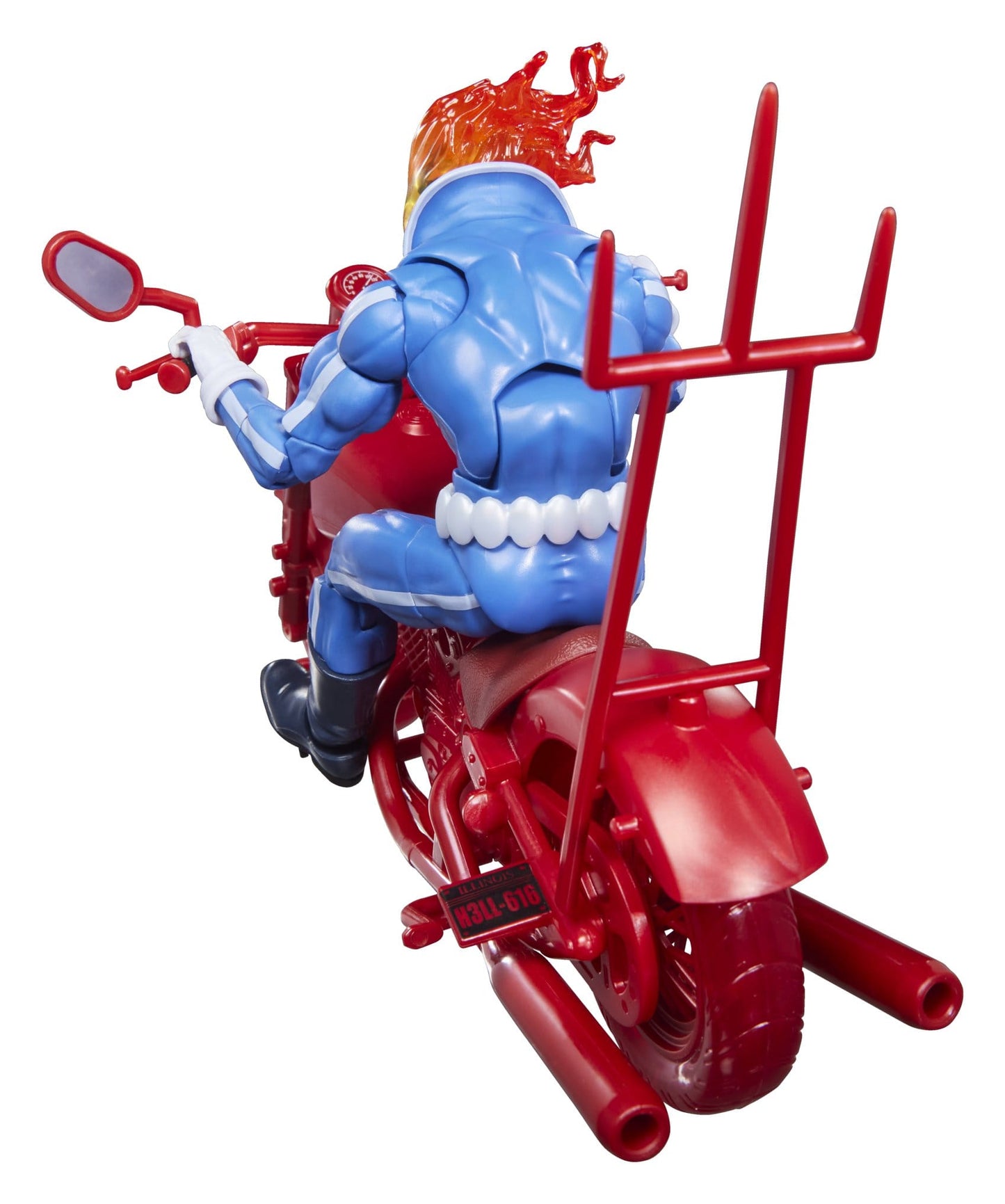 Ghost Rider Marvel Legends Actionfigur Johnny Blaze with Motorcycle 15 cm