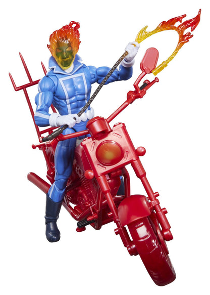 Ghost Rider Marvel Legends Actionfigur Johnny Blaze with Motorcycle 15 cm