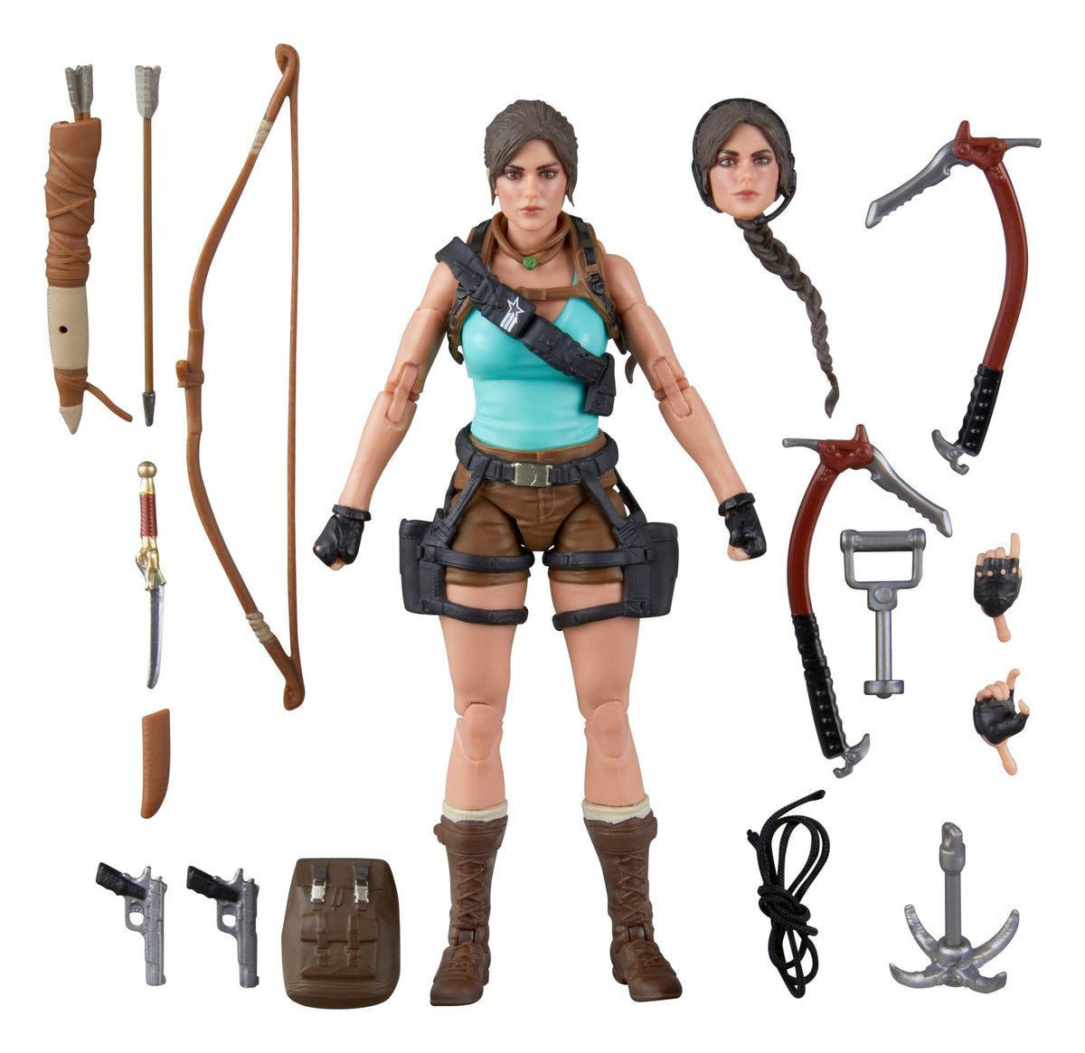 G.I. Joe Classified Series Retro Cardback Collaborative Actionfigur Lara "Tomb Raider" Croft 15 cm