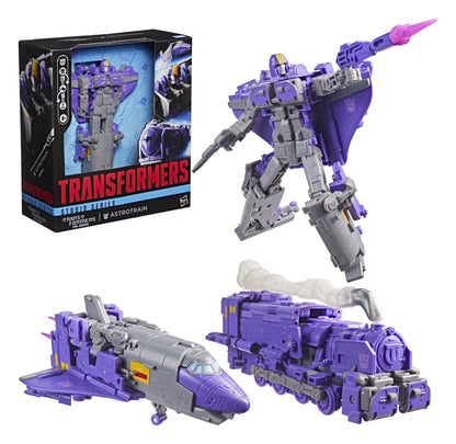 Astrotrain Transformers - The Movie Studio Series Leader Class Actionfigur 17 cm