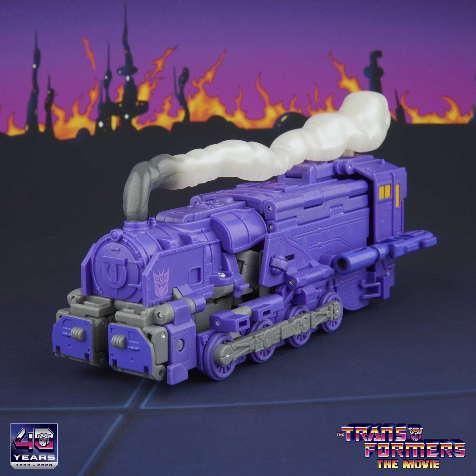 Astrotrain Transformers - The Movie Studio Series Leader Class Actionfigur 17 cm