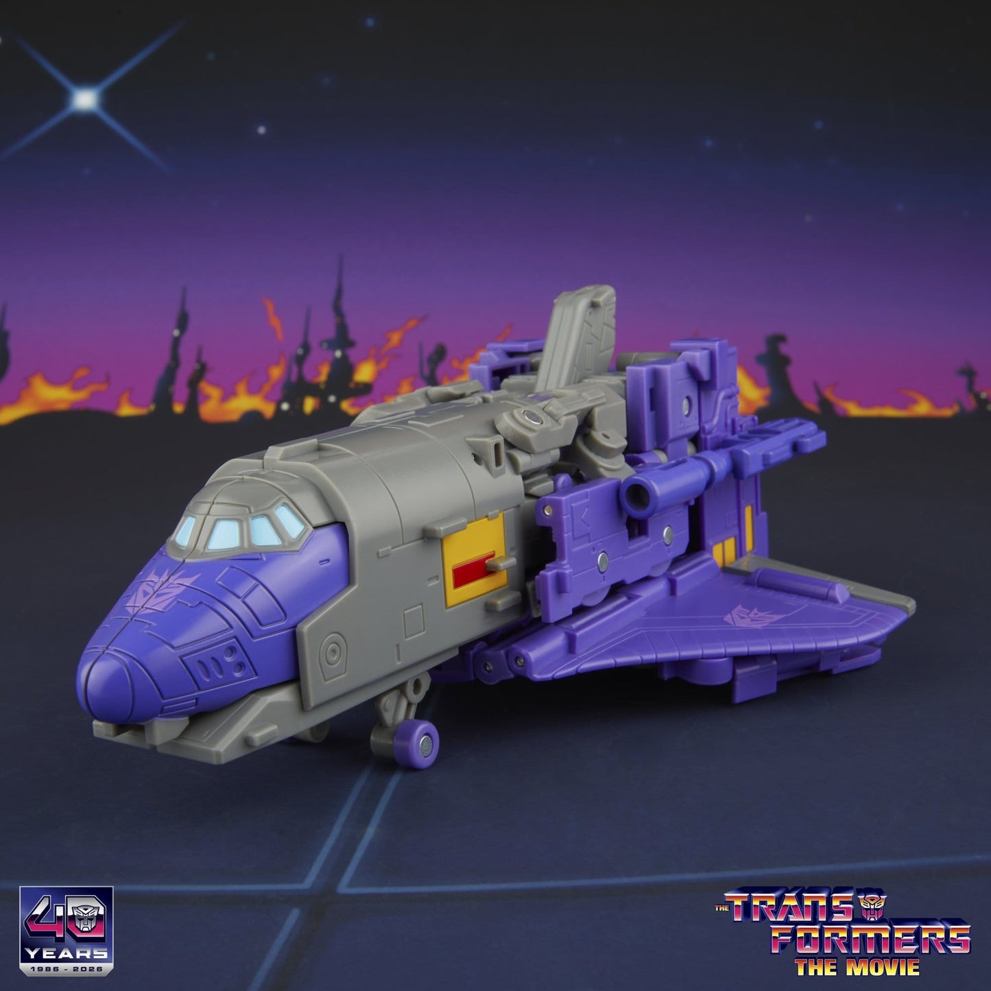 Astrotrain Transformers - The Movie Studio Series Leader Class Actionfigur 17 cm