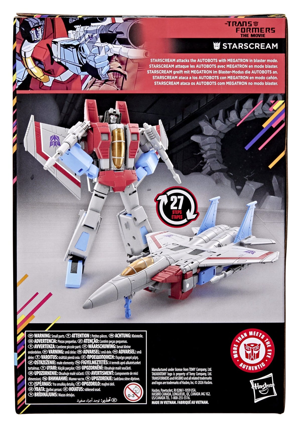 Starscream | Transformers – Der Kampf um Cybertron Studio Series Voyager Class Actionfigur 17 cm