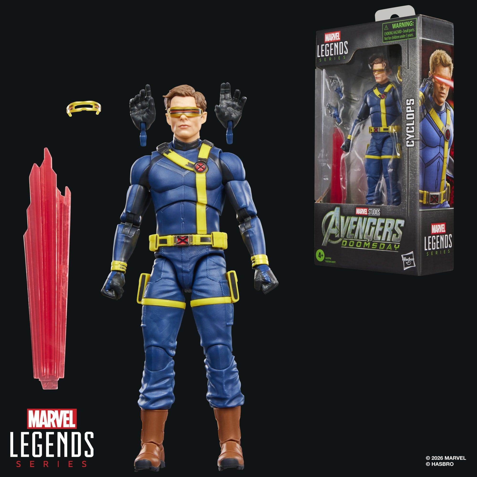 Cyclops | Avengers - Doomsday Marvel Legends | Actionfigur 15 cm