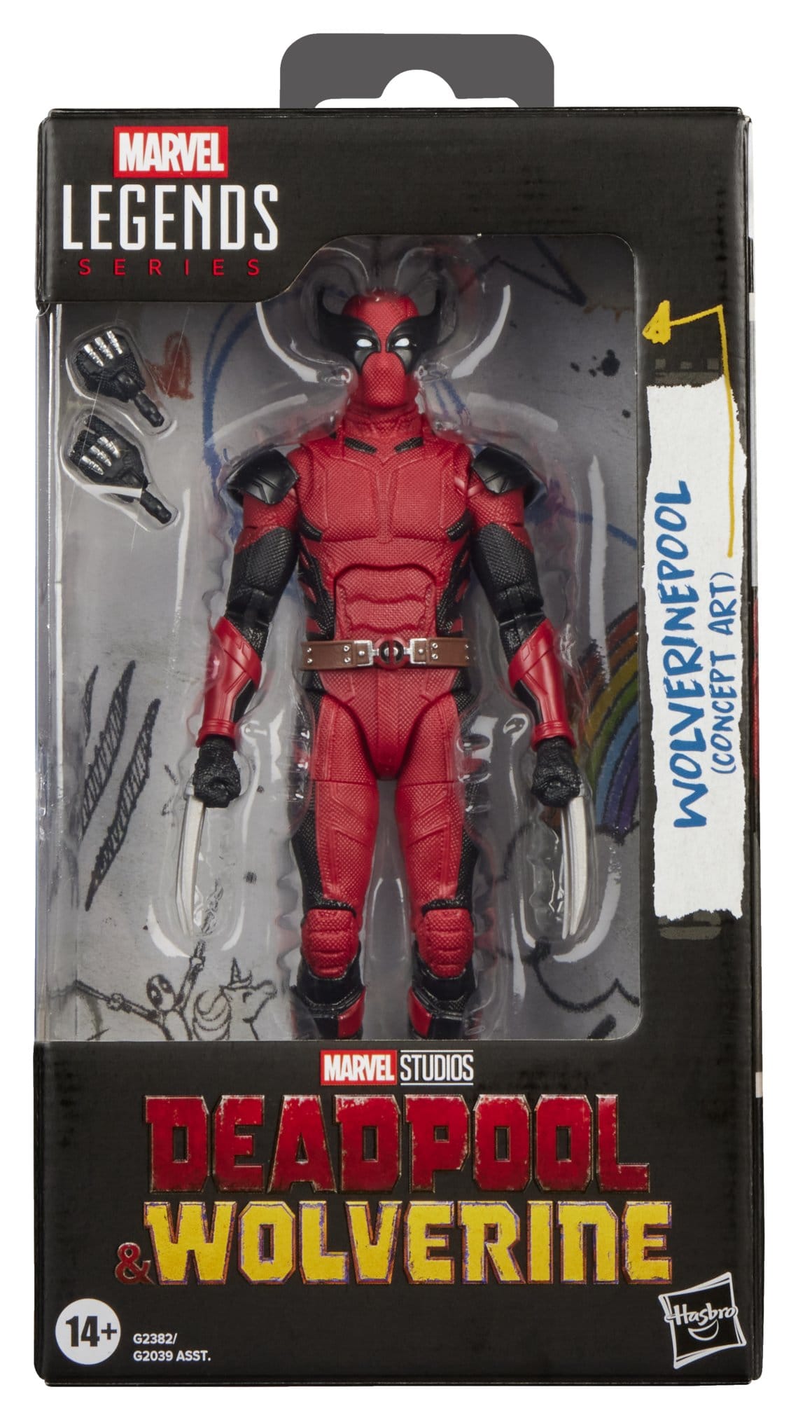 Wolverinepool (Concept Art) - Deadpool & Wolverine Marvel Legends Actionfigur 15 cm