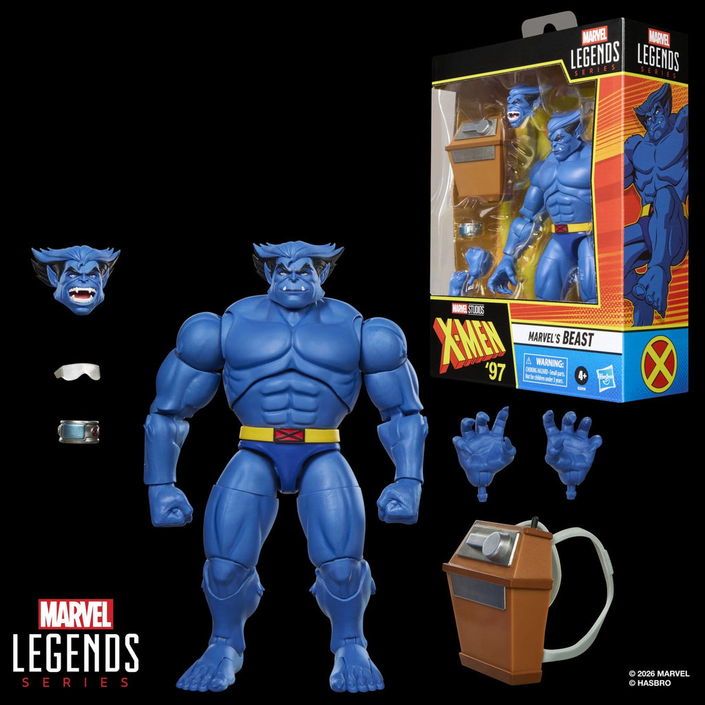 Marvel's Beast | X-Men '97 | Marvel Legends Actionfigur 15 cm