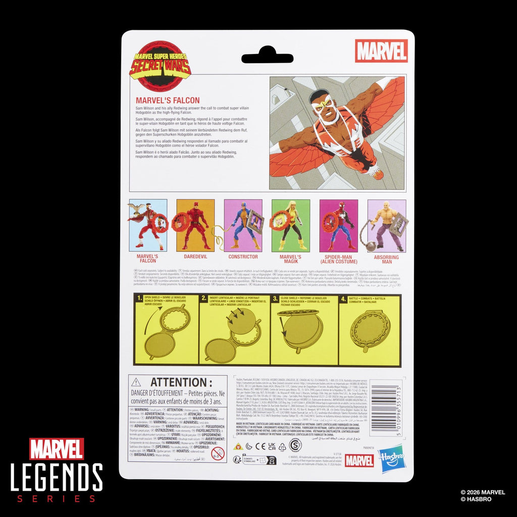 Marvel's Falcon Secret Wars Marvel Legends Action Figure 15 cm
