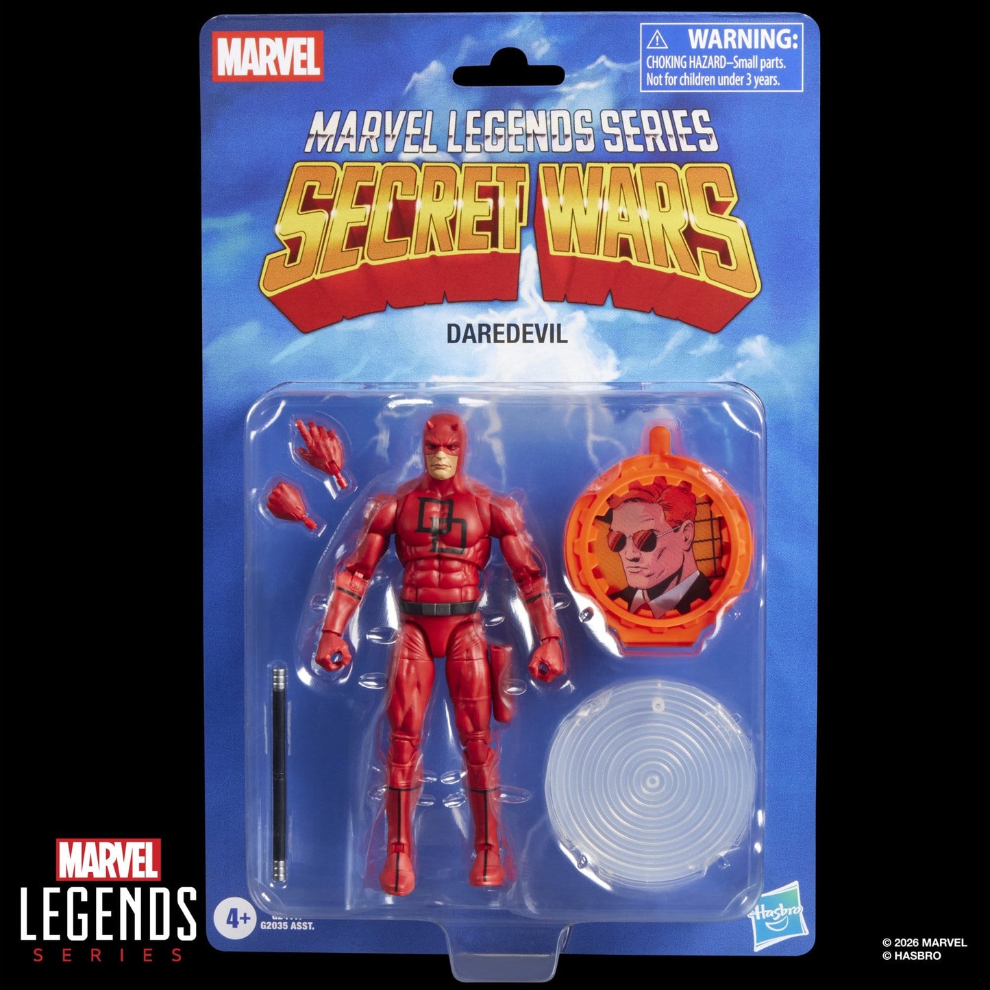 Daredevil Secret Wars Marvel Legends Action Figure 15cm