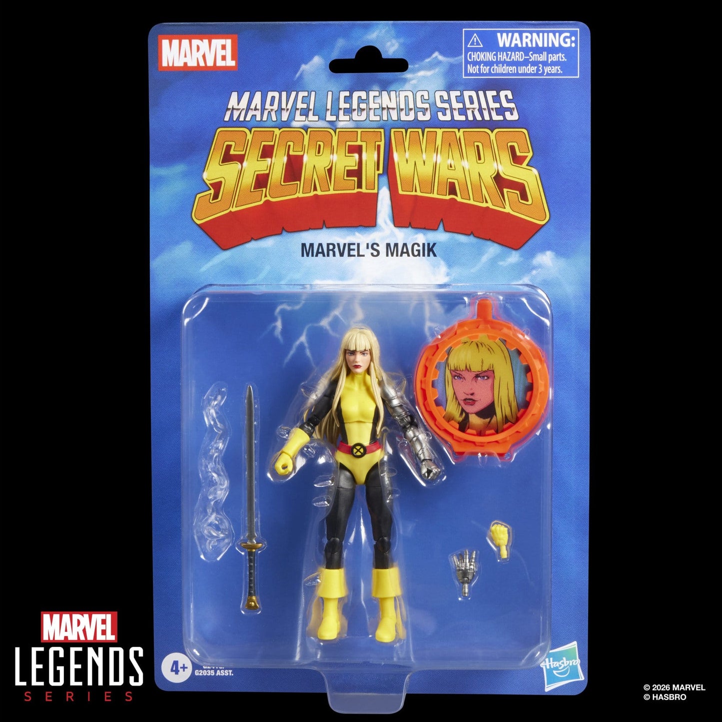 Marvel's Magik Secret Wars Marvel Legends Actionfigur 15 cm