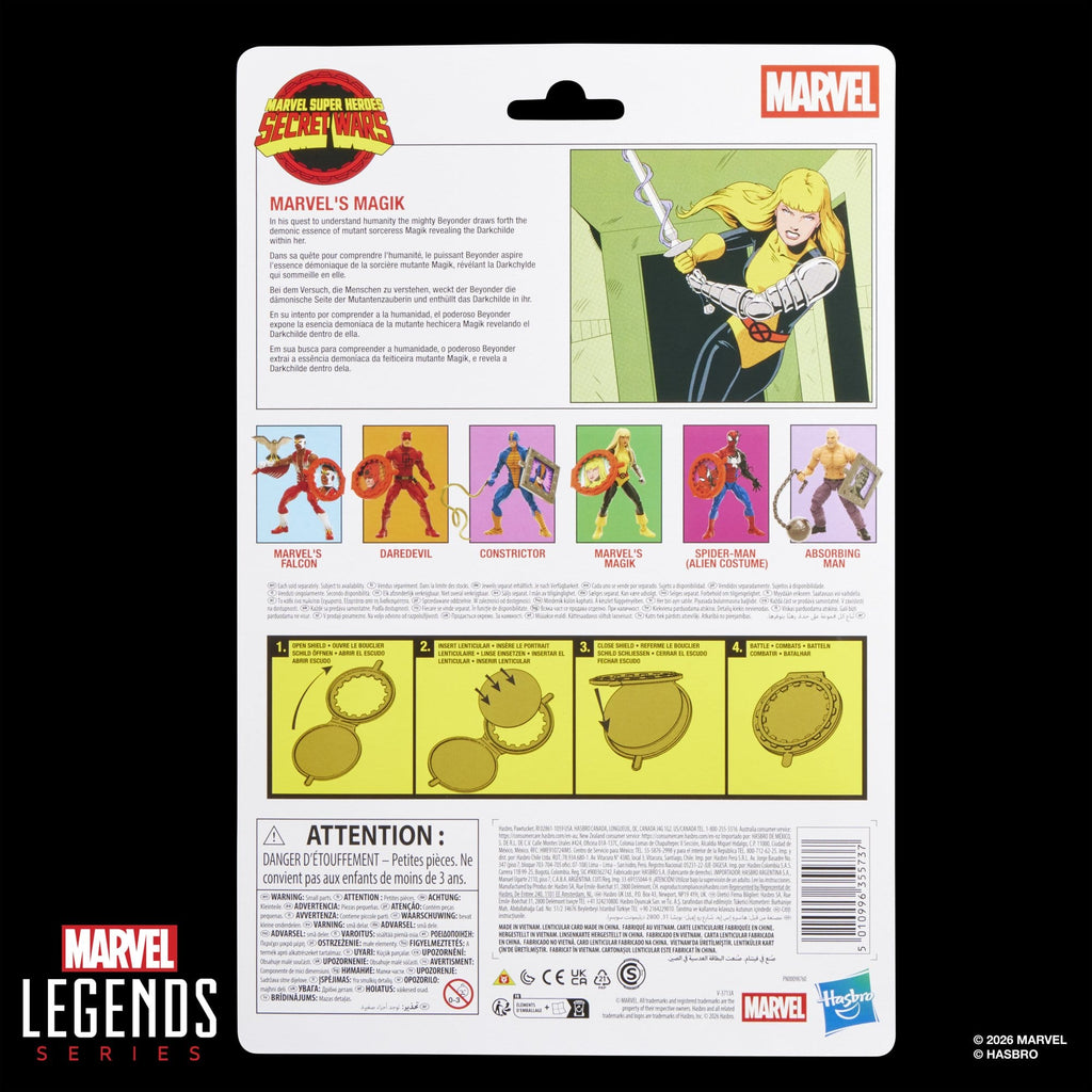 Marvel's Magik Secret Wars Marvel Legends Action Figure 15 cm