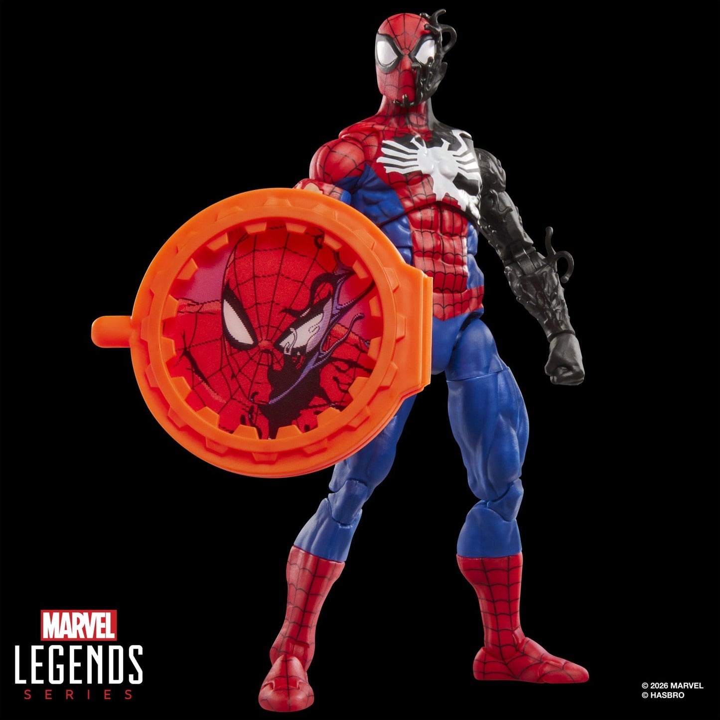 Spider-Man (Alien Costume) Secret Wars Marvel Legends Actionfigur 15 cm