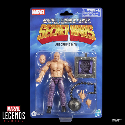 Absorbing Man Secret Wars Marvel Legends Actionfigur 15 cm