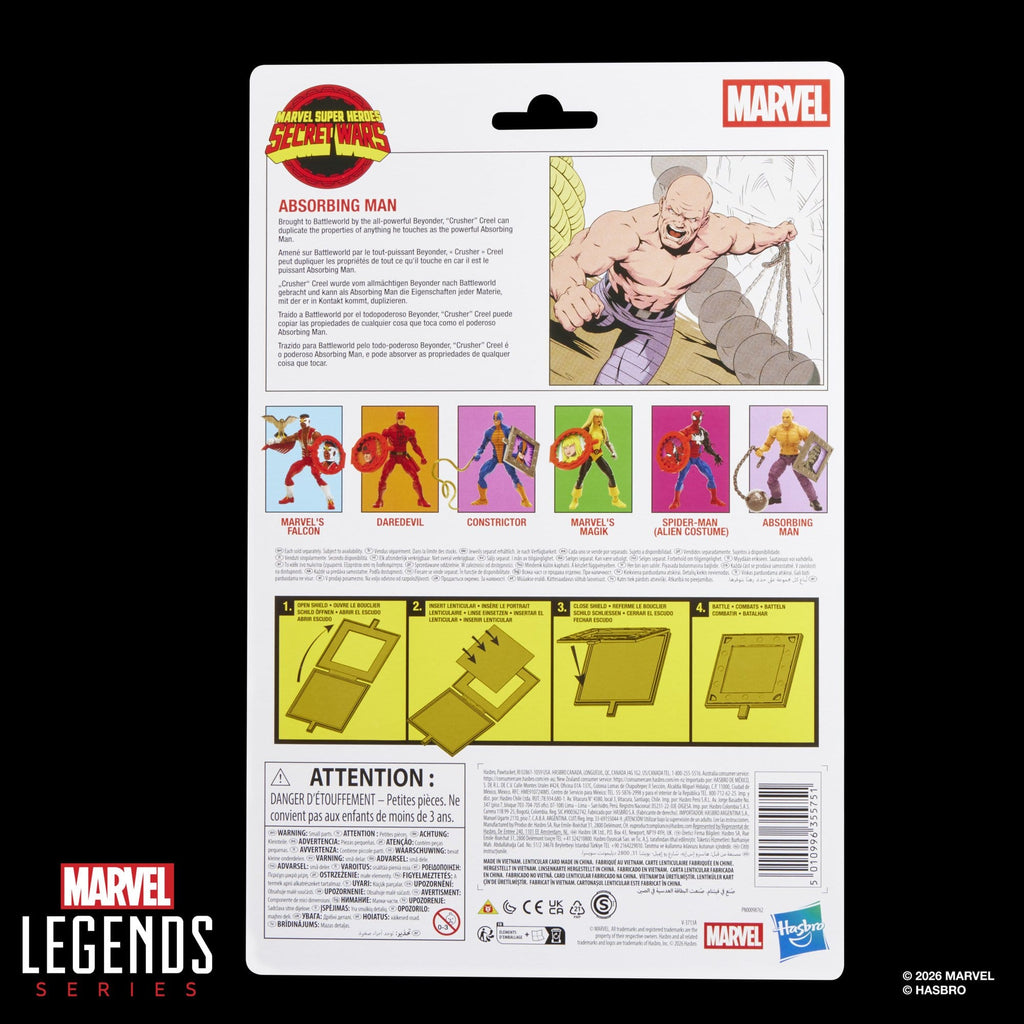 Absorbing Man Secret Wars Marvel Legends Action Figure 15cm