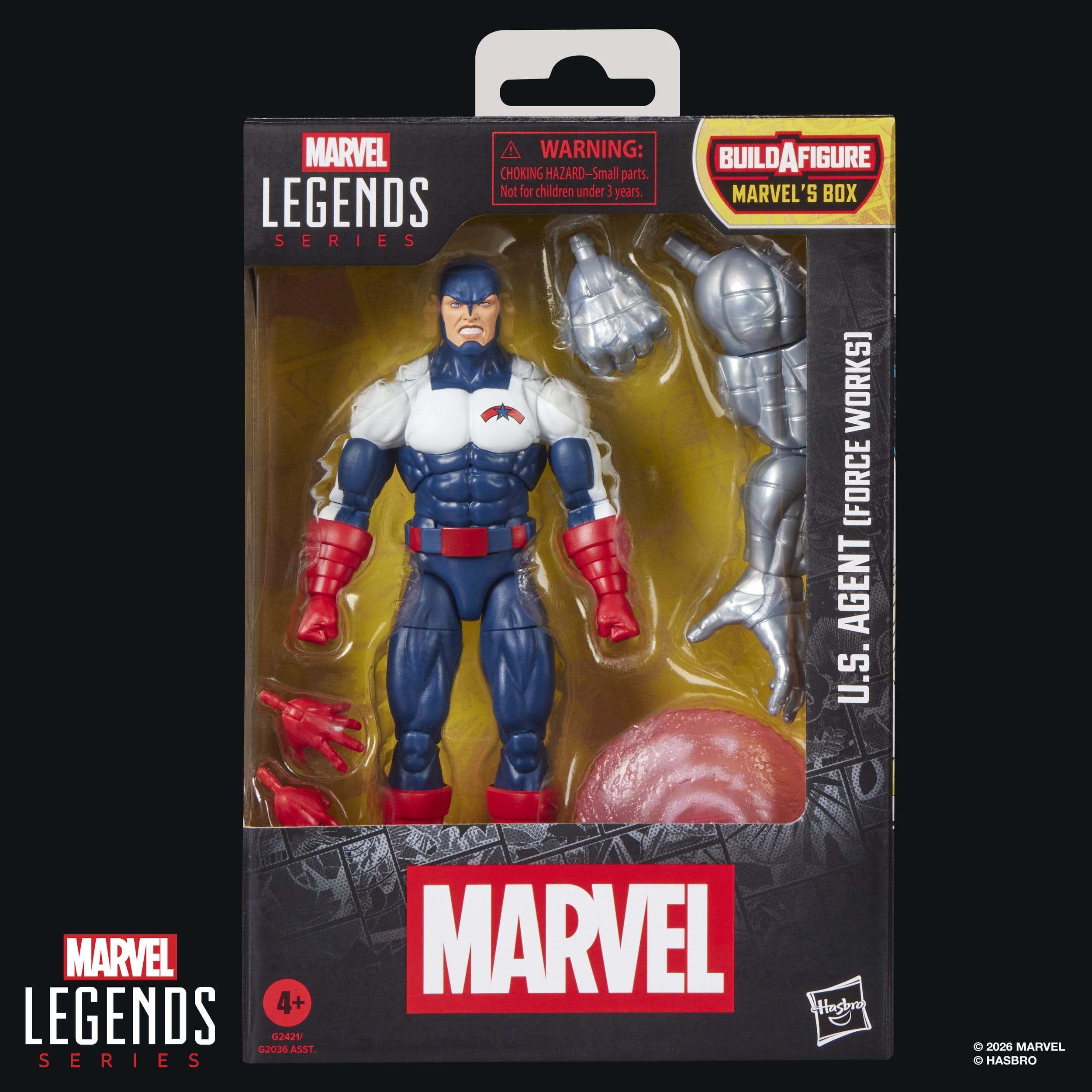 Marvel Legends Actionfigur U.S. Agent (Force Works) (BAF - Marvel's Box) 15 cm