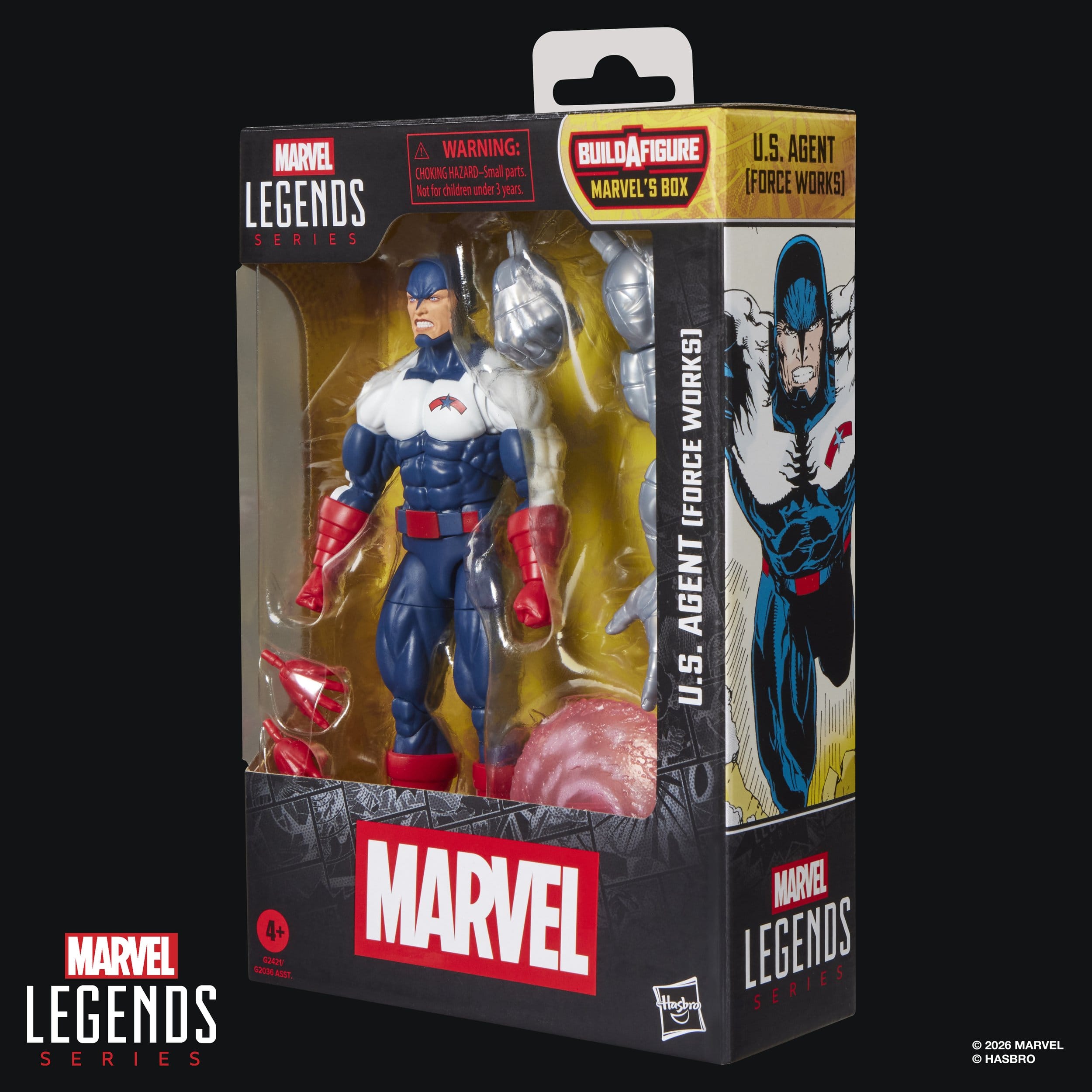 Marvel Legends Actionfigur U.S. Agent (Force Works) (BAF - Marvel's Box) 15 cm