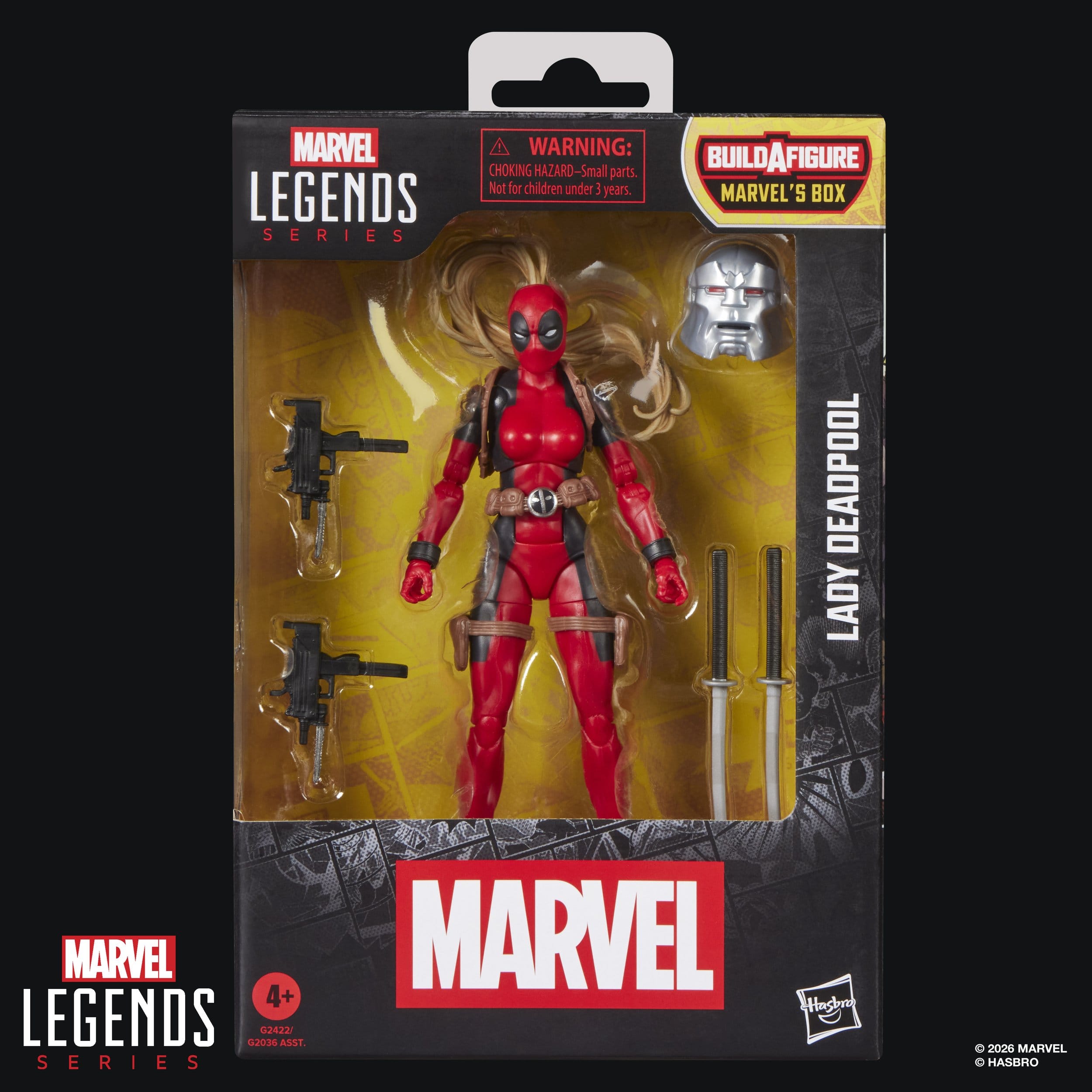 Marvel Legends Actionfigur Lady Deadpool (BAF - Marvel's Box) 15 cm