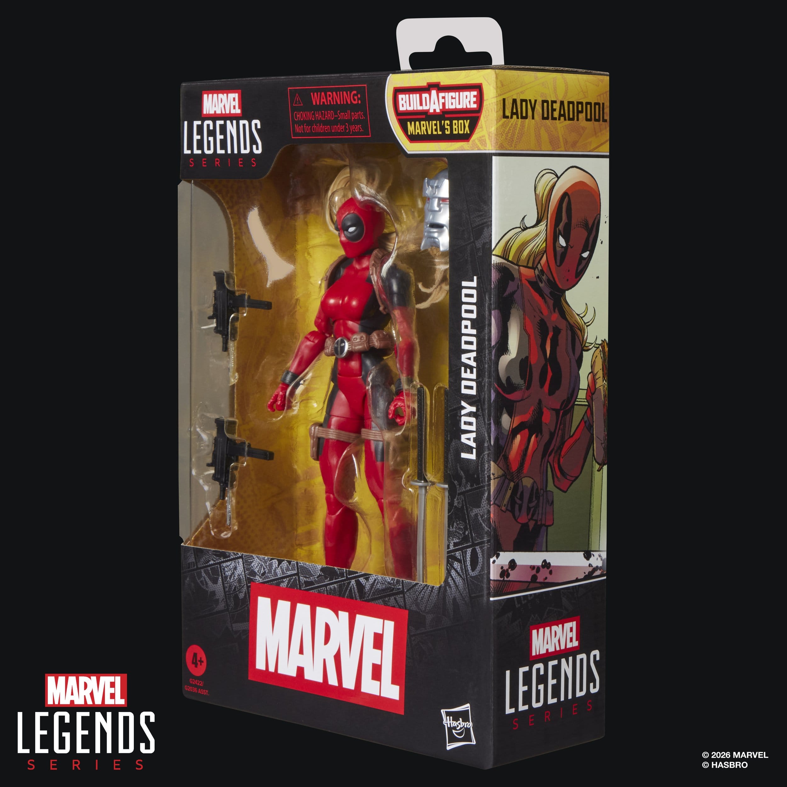 Marvel Legends Actionfigur Lady Deadpool (BAF - Marvel's Box) 15 cm