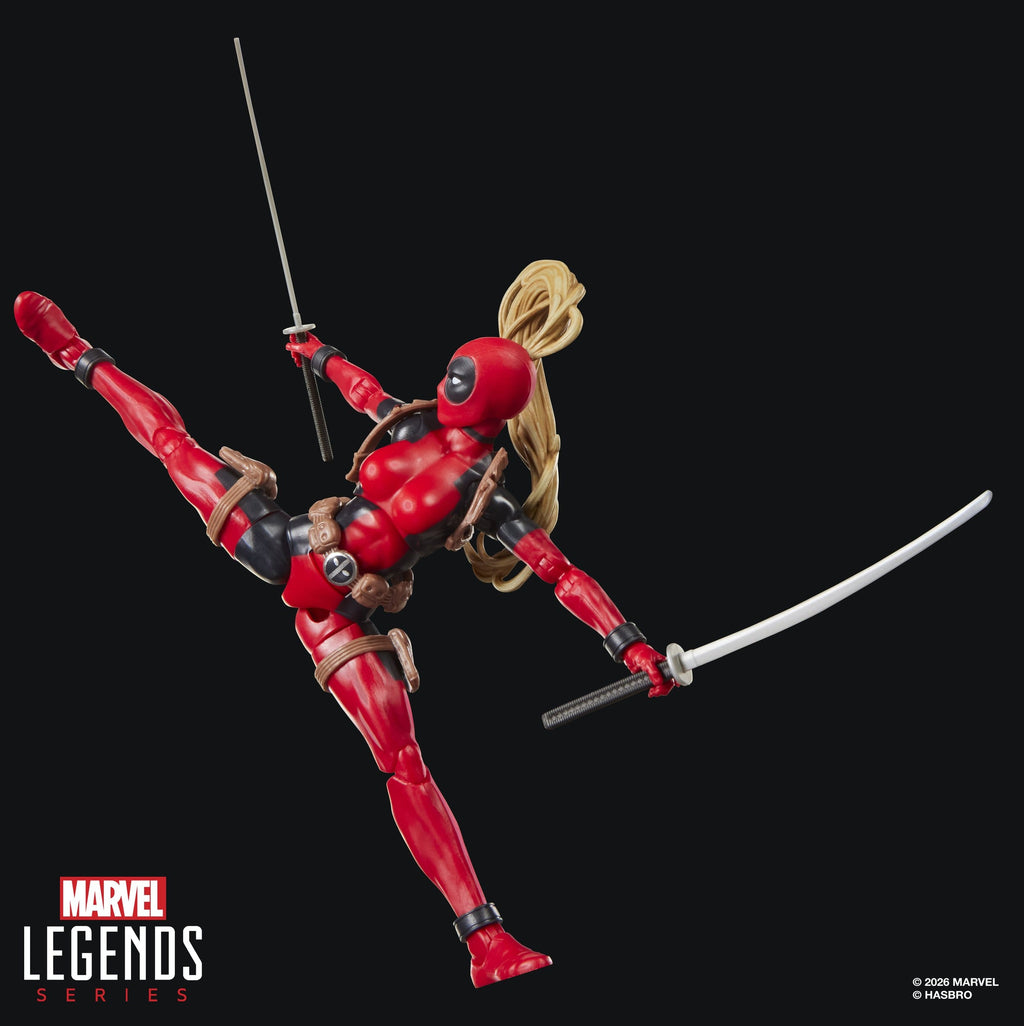 Marvel Legends Actionfigur Lady Deadpool (BAF - Marvel's Box) 15 cm