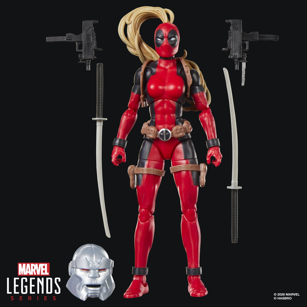 Marvel Legends Actionfigur Lady Deadpool (BAF - Marvel's Box) 15 cm