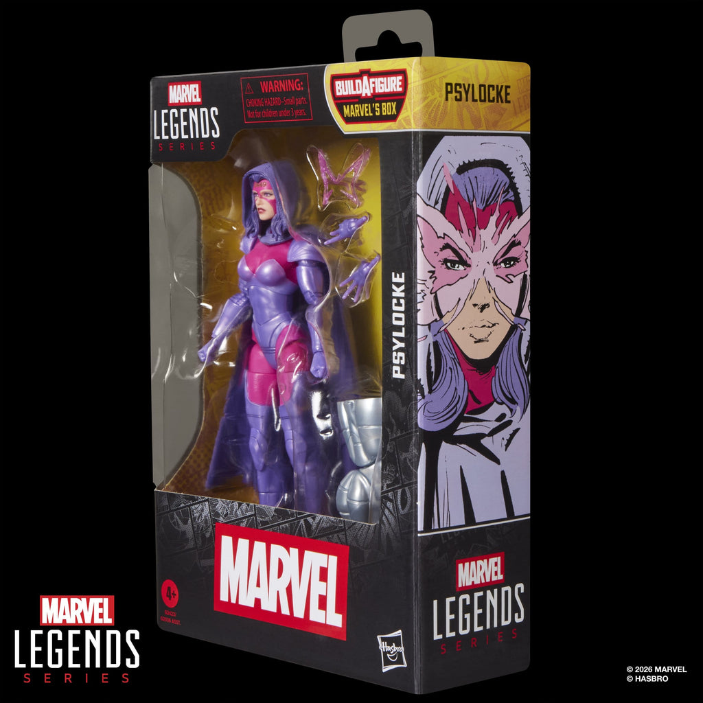 Marvel Legends Actionfigur Psylocke (BAF - Marvel's Box) 15 cm