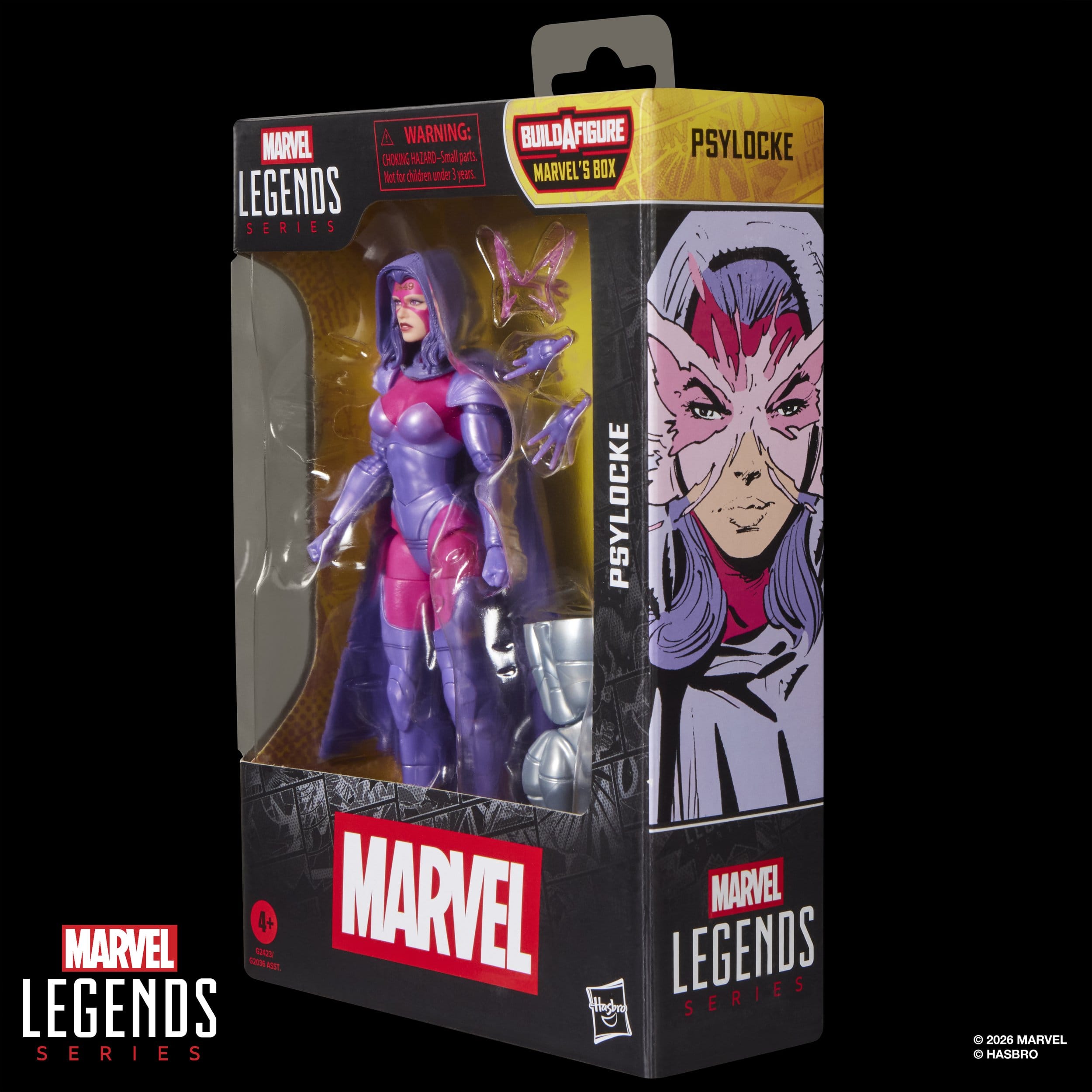 Marvel Legends Actionfigur Psylocke (BAF - Marvel's Box) 15 cm
