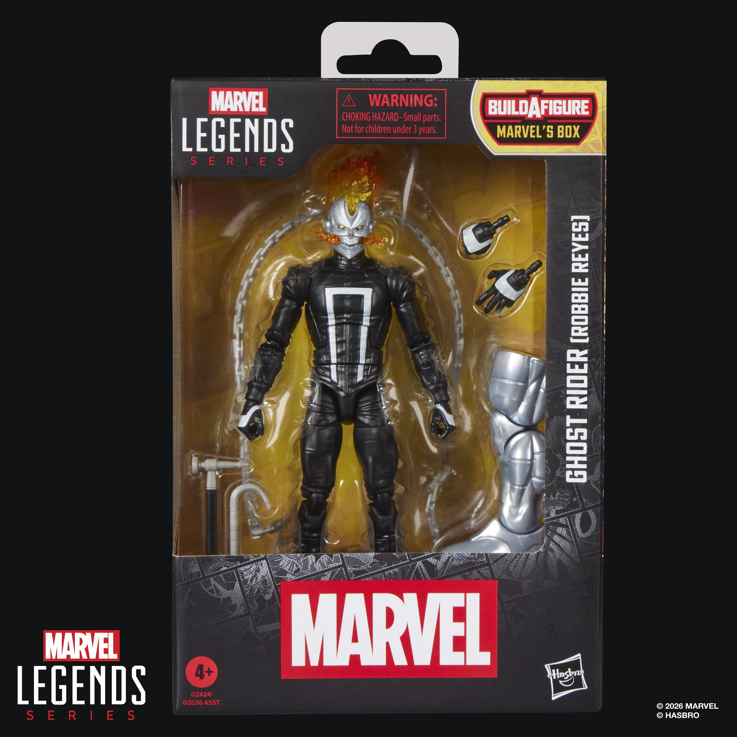 Marvel Legends Actionfigur Ghost Rider (Robbie Reyes) (BAF - Marvel's Box) 15 cm