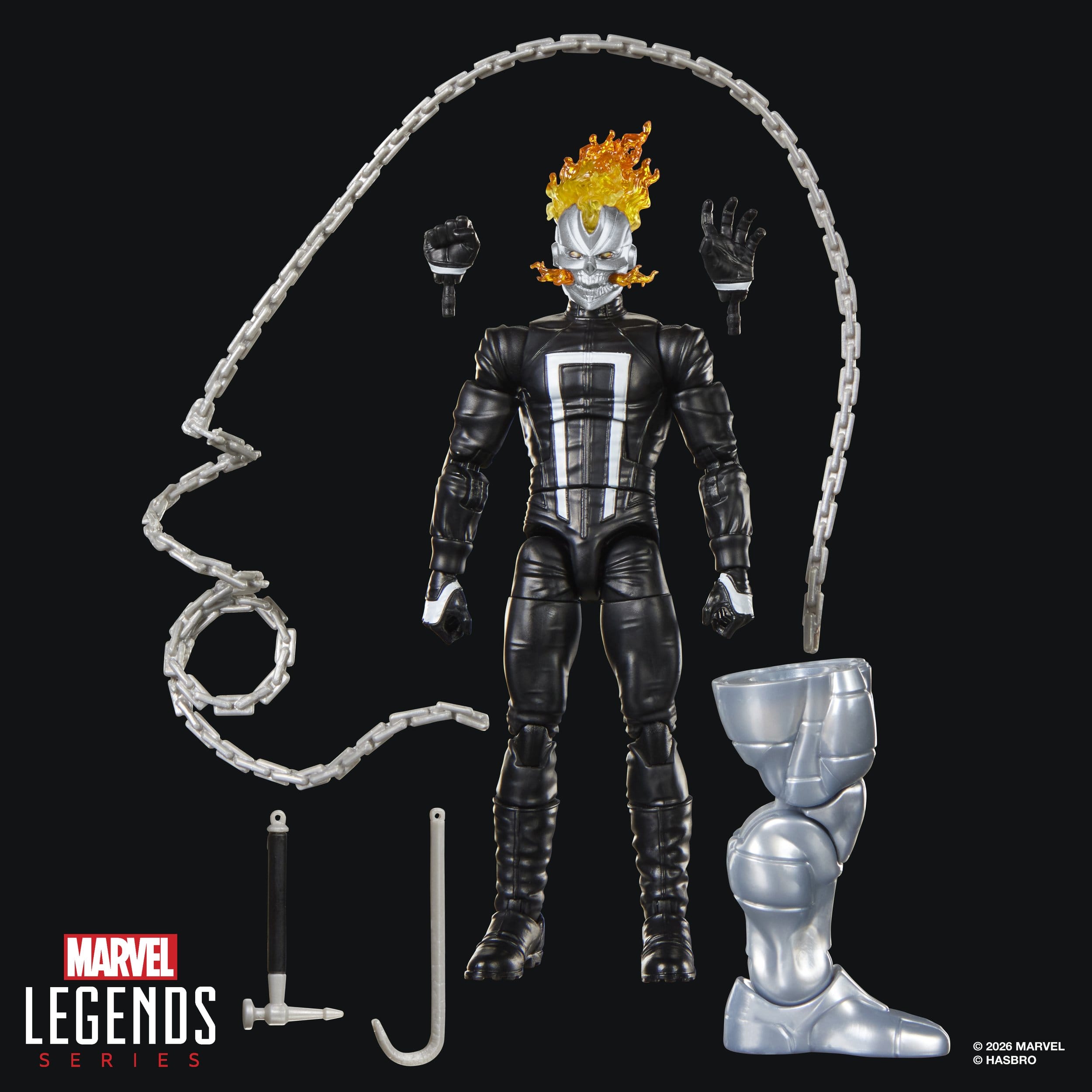 Marvel Legends Actionfigur Ghost Rider (Robbie Reyes) (BAF - Marvel's Box) 15 cm