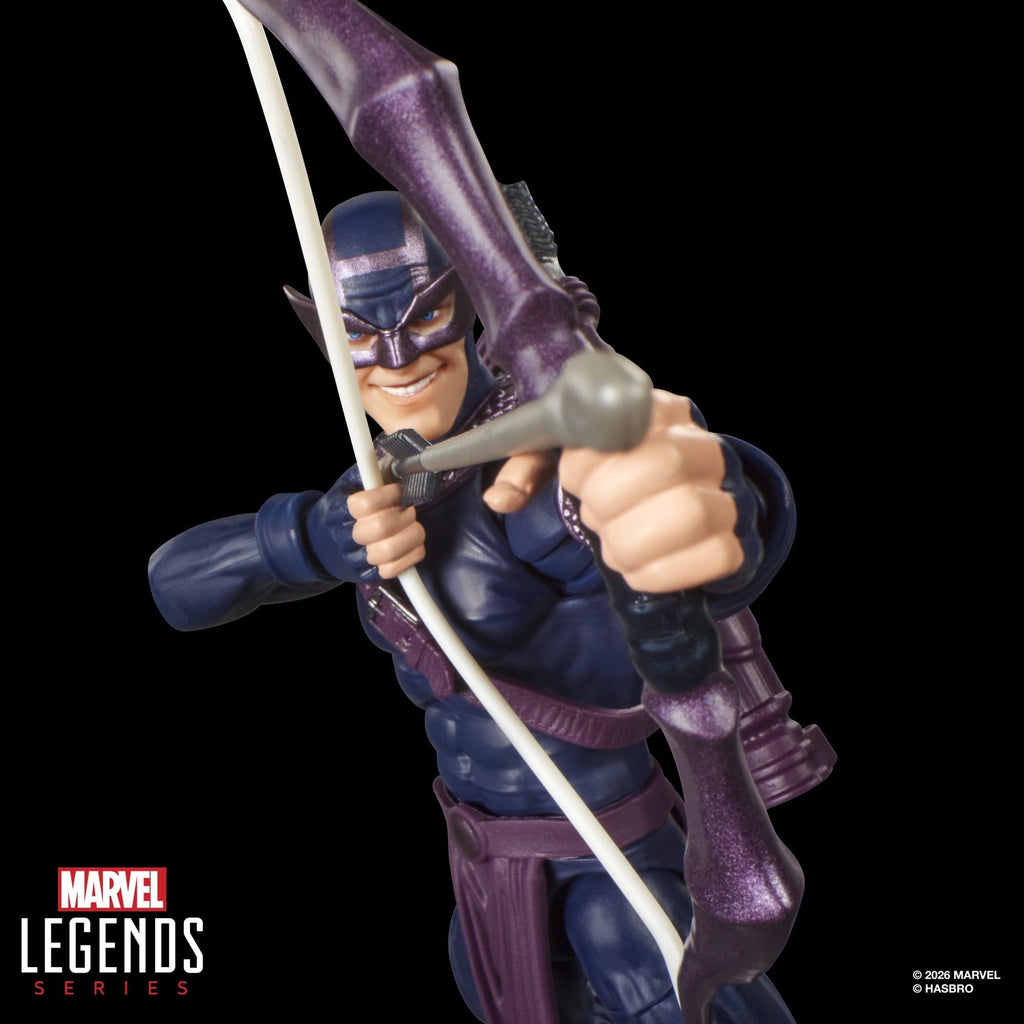 Marvel Legends Actionfigur Dark Avengers Hawkeye (BAF - Marvel's Box) 15 cm
