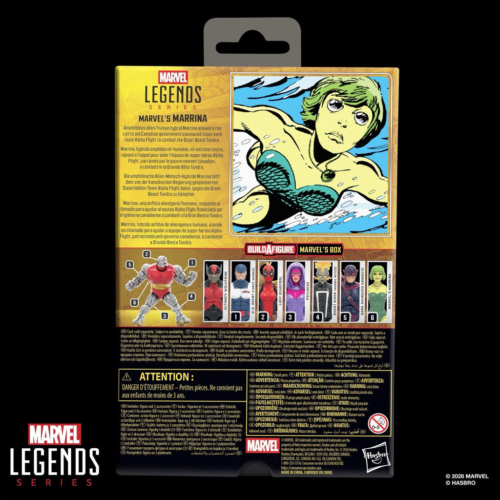 Marvel Legends Actionfigur Marvel's Marrina (BAF - Marvel's Box) 15 cm