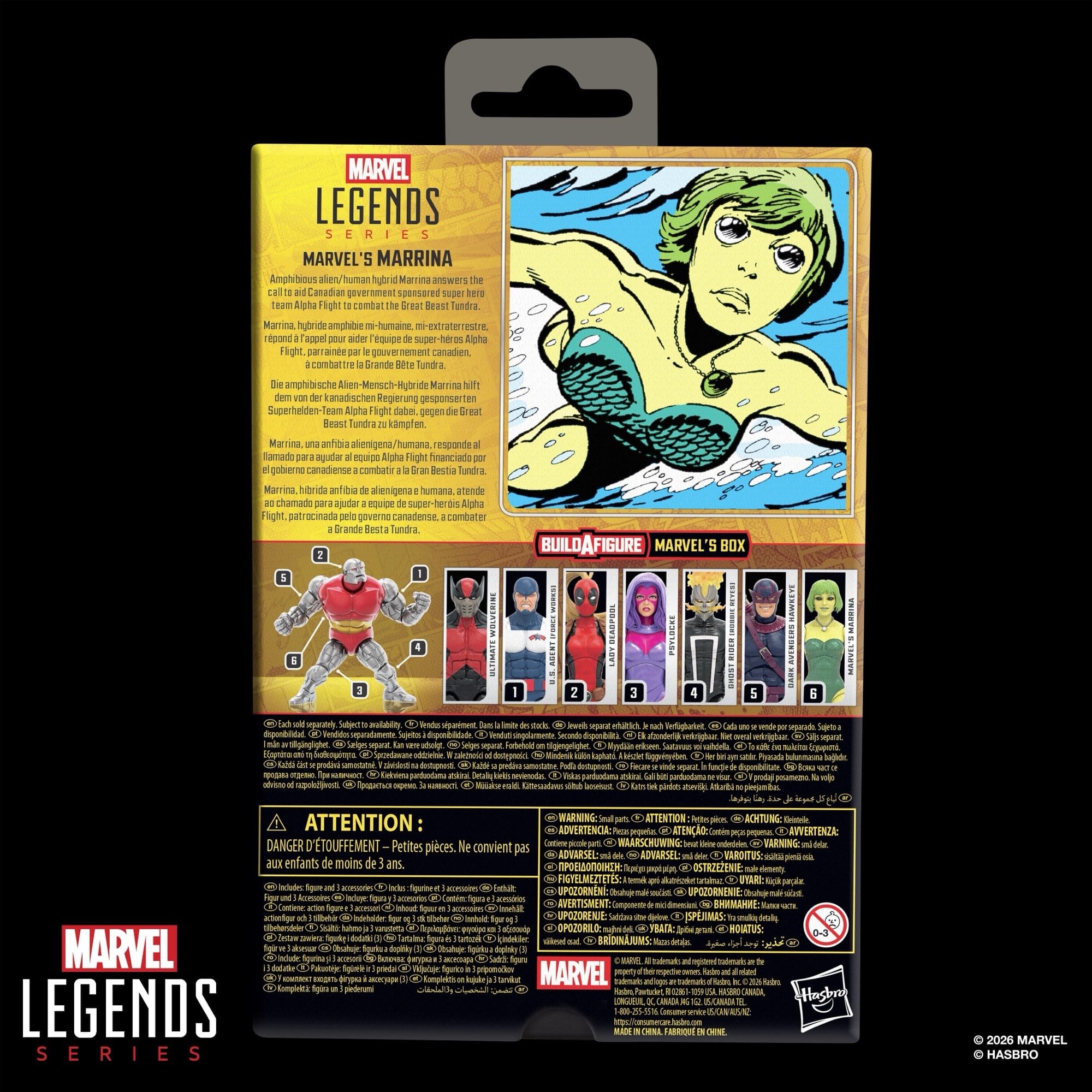 Marvel Legends Actionfigur Marvel's Marrina (BAF - Marvel's Box) 15 cm