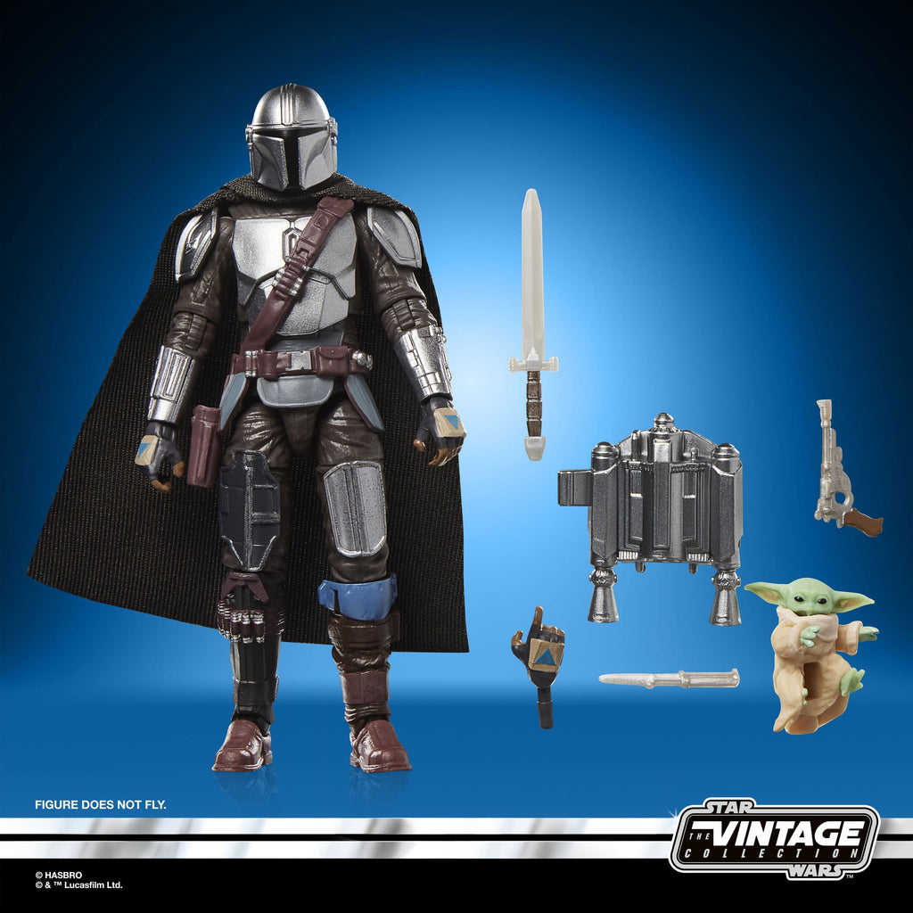 The Mandalorian & Grogu - Star Wars: The Mandalorian & Grogu Vintage Collection Actionfigur 10 cm