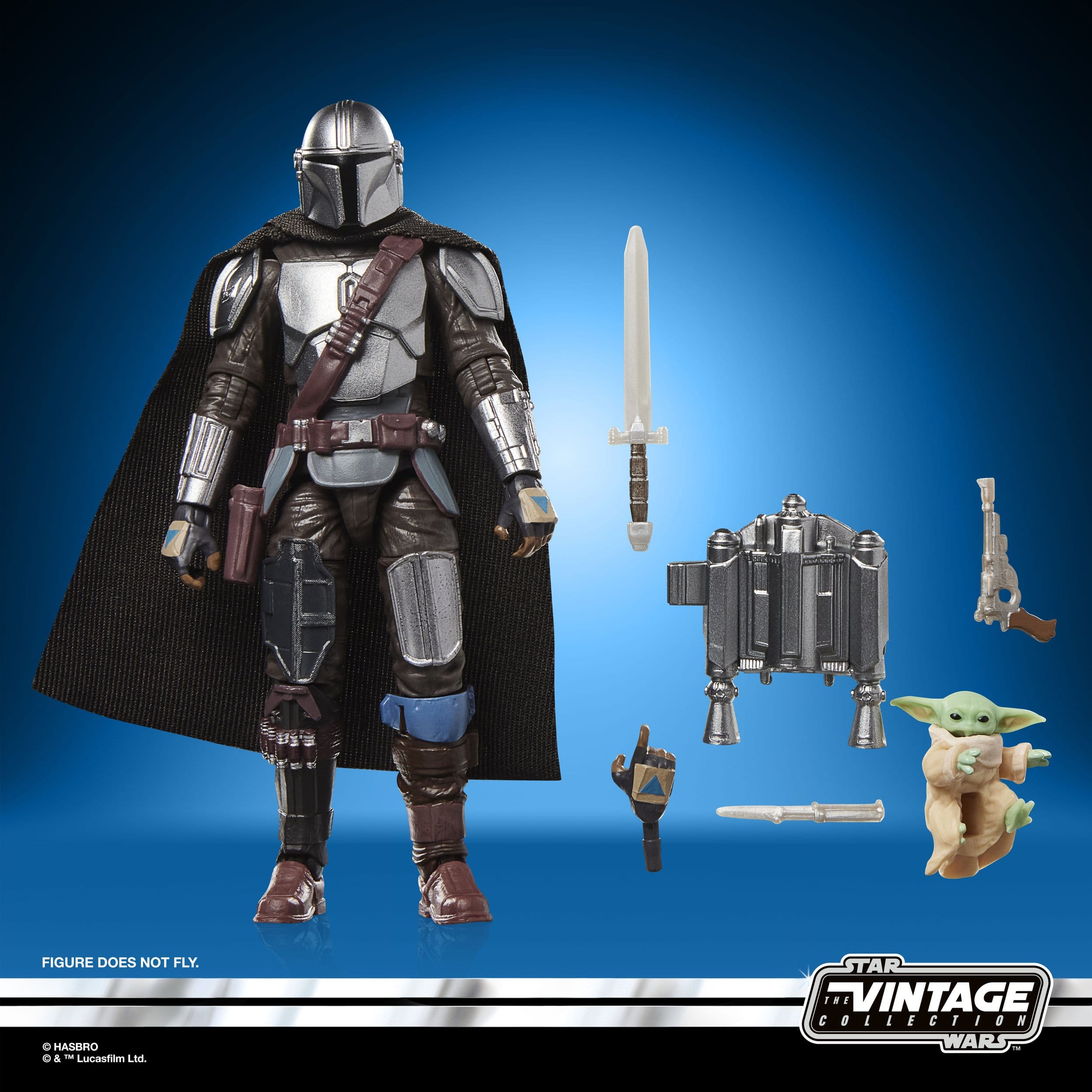 The Mandalorian & Grogu - Star Wars: The Mandalorian & Grogu Vintage Collection Actionfigur 10 cm