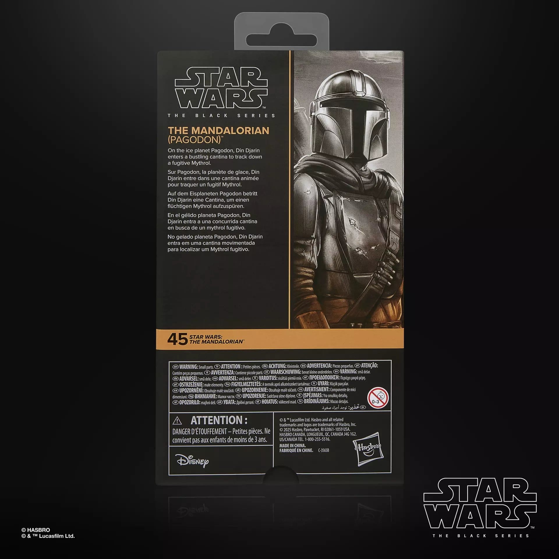 The Mandalorian (Pagodon) Star Wars - The Mandalorian Black Series Actionfigur 15 cm