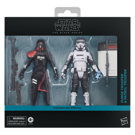 Purge Trooper & Patrol Trooper Star Wars Jedi- Survivor Black Series Actionfiguren 2er-Pack 15 cm