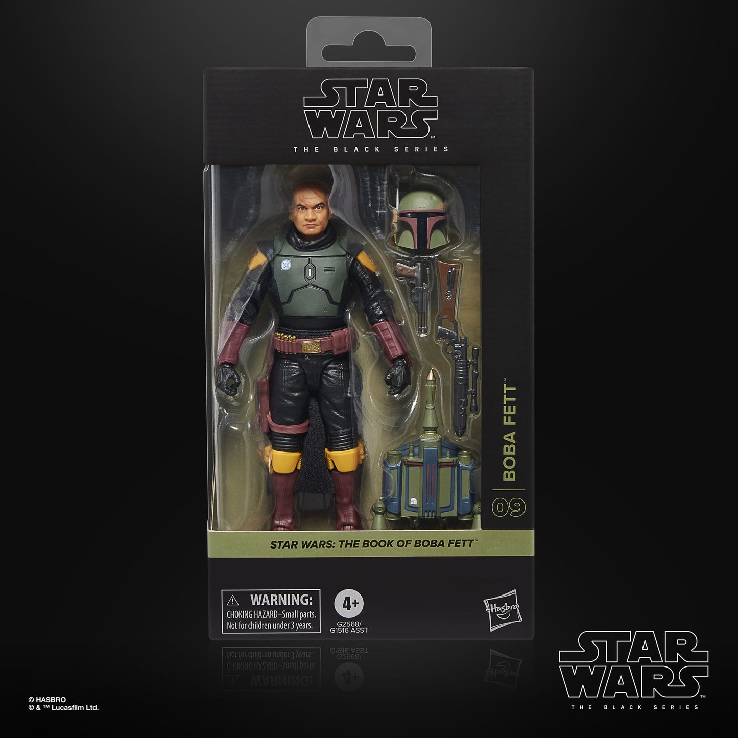 Boba Fett Star Wars- The Book of Boba Fett Black Series Action Figure 15 cm