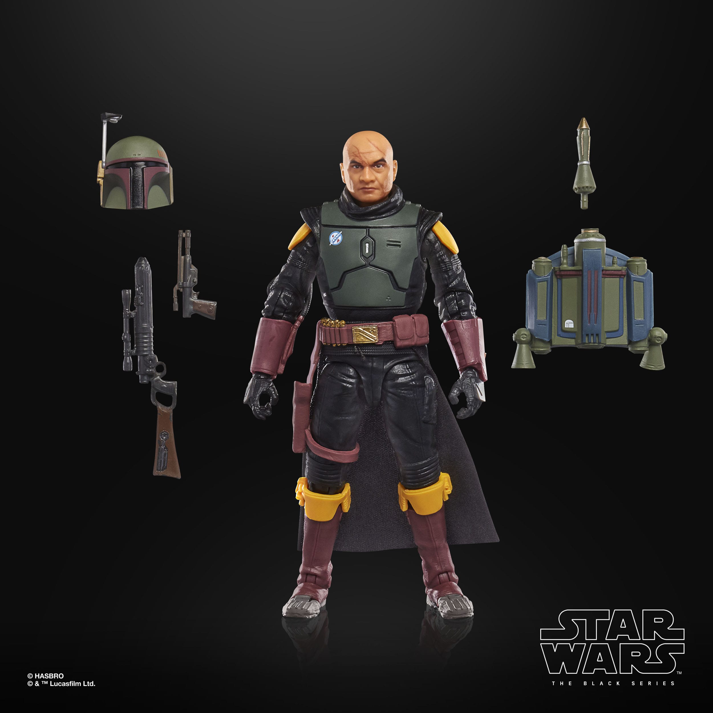 Boba Fett Star Wars- The Book of Boba Fett Black Series Action Figure 15 cm